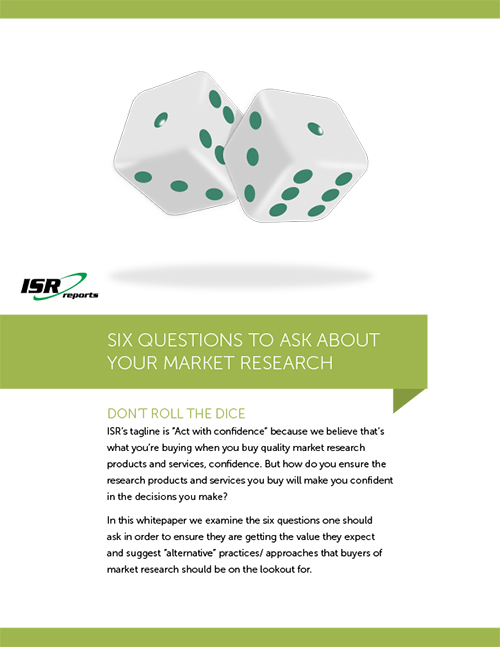 Six Questions to Ask About Your Market Research Industry Standard